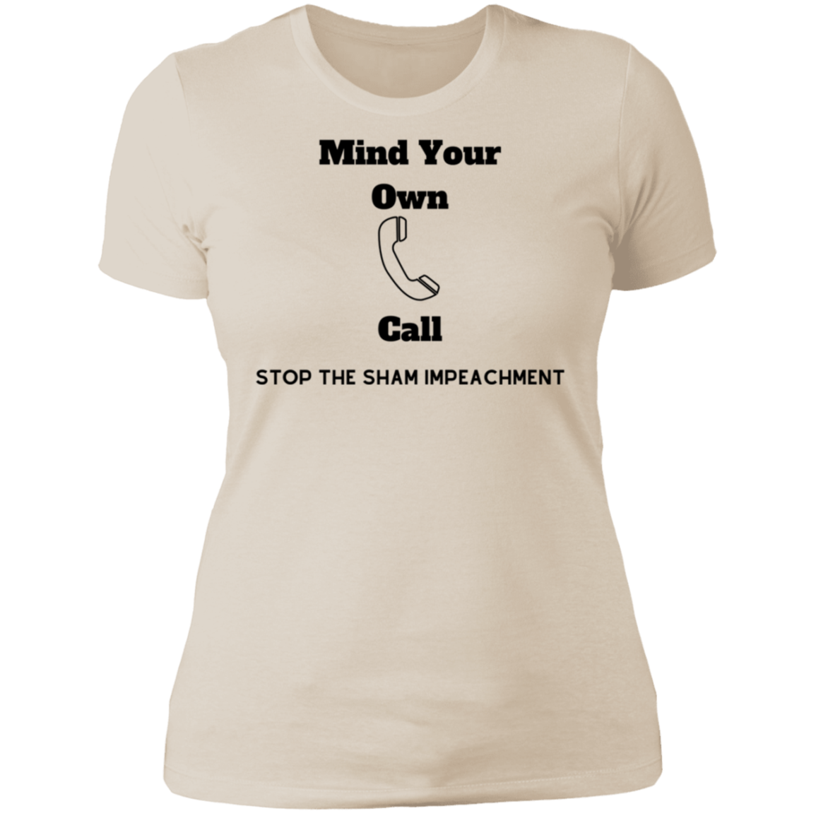 Stop Impeachment Ladies' Boyfriend T-Shirt - Trumpshop.net