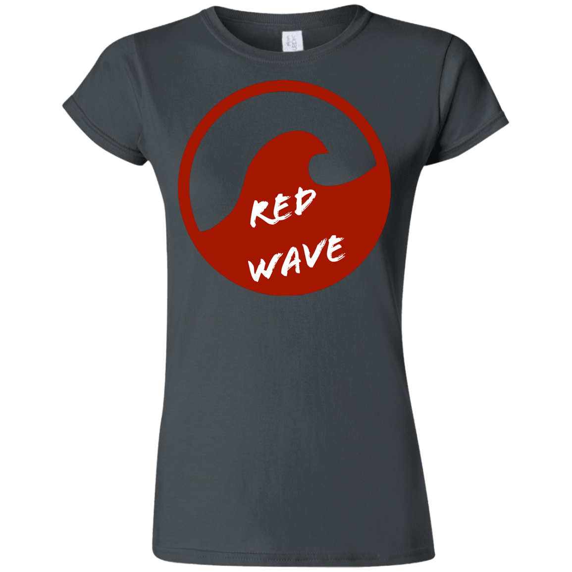 Red Wave Trump Ladies' T-Shirt - Trumpshop.net