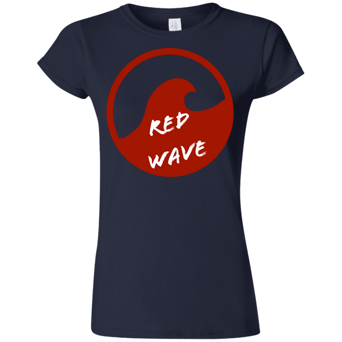 Red Wave Trump Ladies' T-Shirt - Trumpshop.net