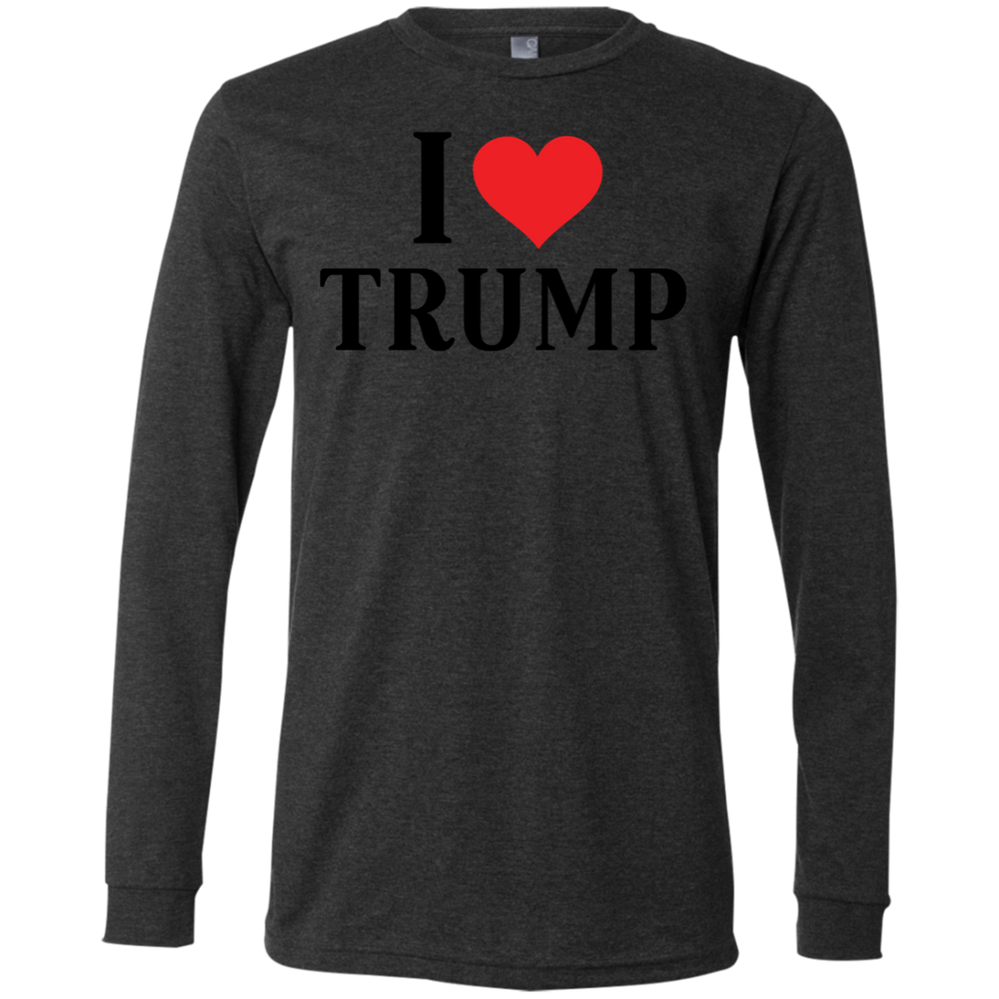 I Love Trump Men's Jersey LS T-Shirt - Trumpshop.net