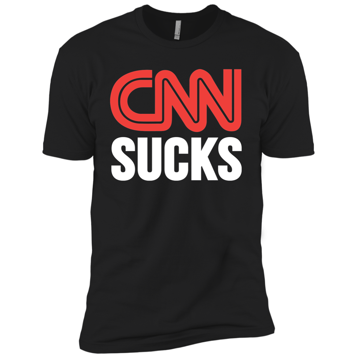 CNN Sucks Premium Short Sleeve T-Shirt - Trumpshop.net