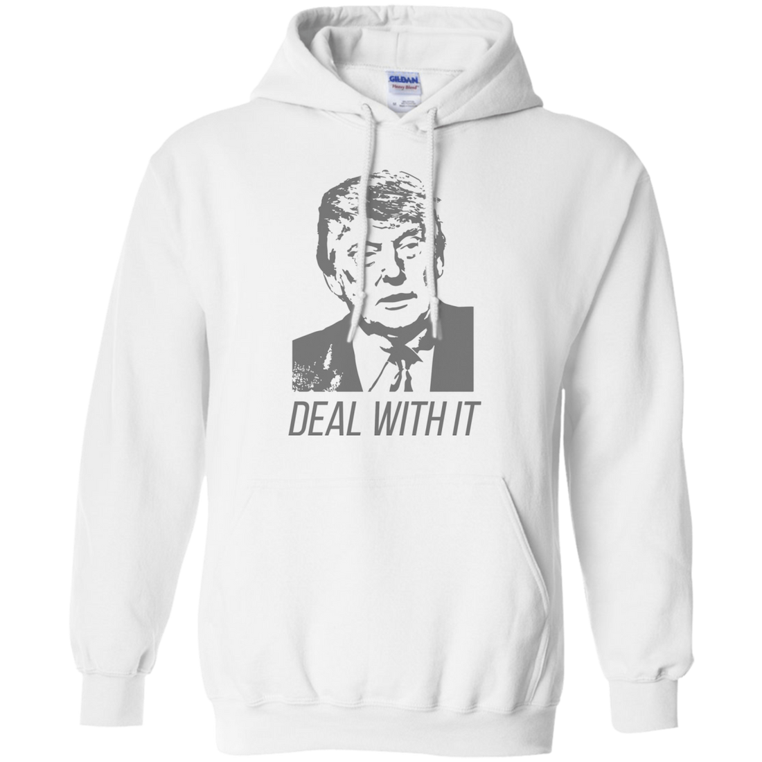 Trump Deal With It Pullover Hoodie 8 oz. - Trumpshop.net