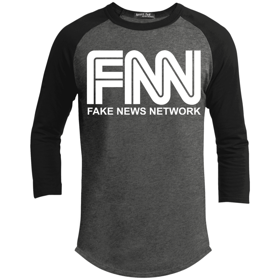 Fake News Network Sporty T-Shirt - Trumpshop.net