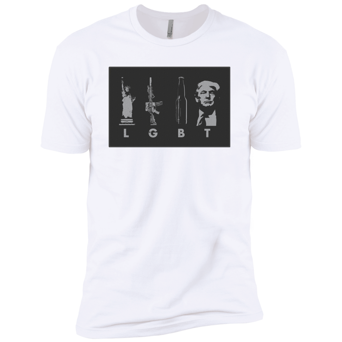 LGBT Donald Trump Premium Short Sleeve T-Shirt - Trumpshop.net