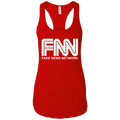 Fake News Network Ladies Ideal Racerback Tank - Trumpshop.net