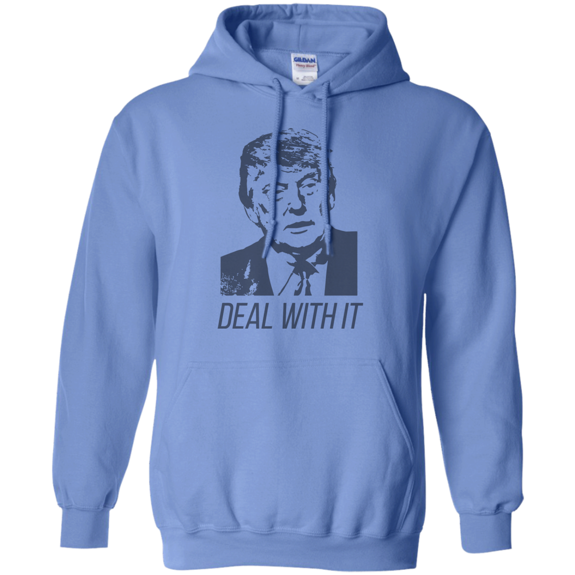 Trump Deal With It Pullover Hoodie 8 oz. - Trumpshop.net