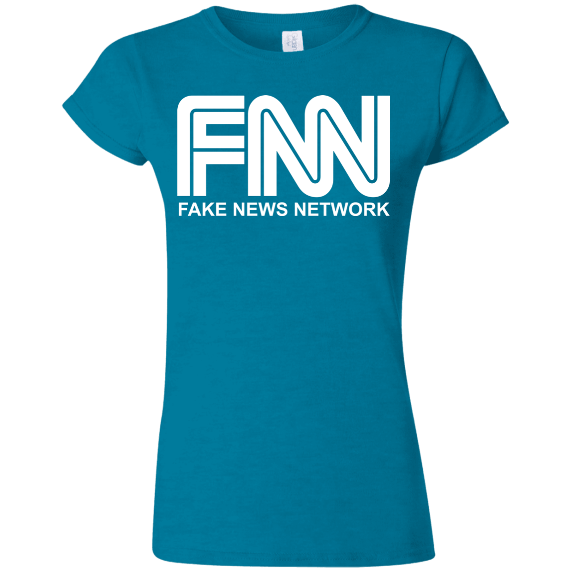 Fake News Network Softstyle Ladies' T-Shirt - Trumpshop.net