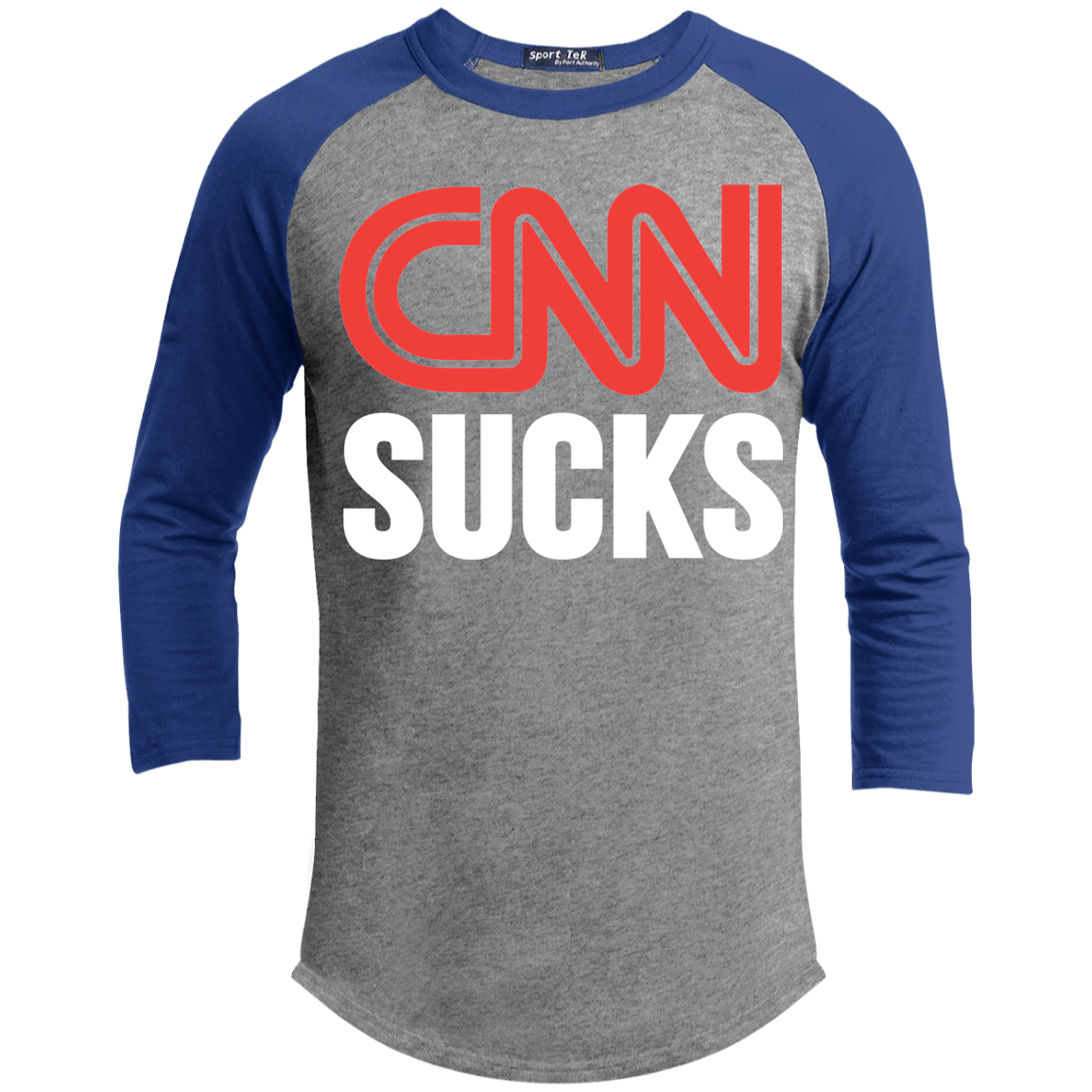 CNN Sucks Sporty T-Shirt - Trumpshop.net