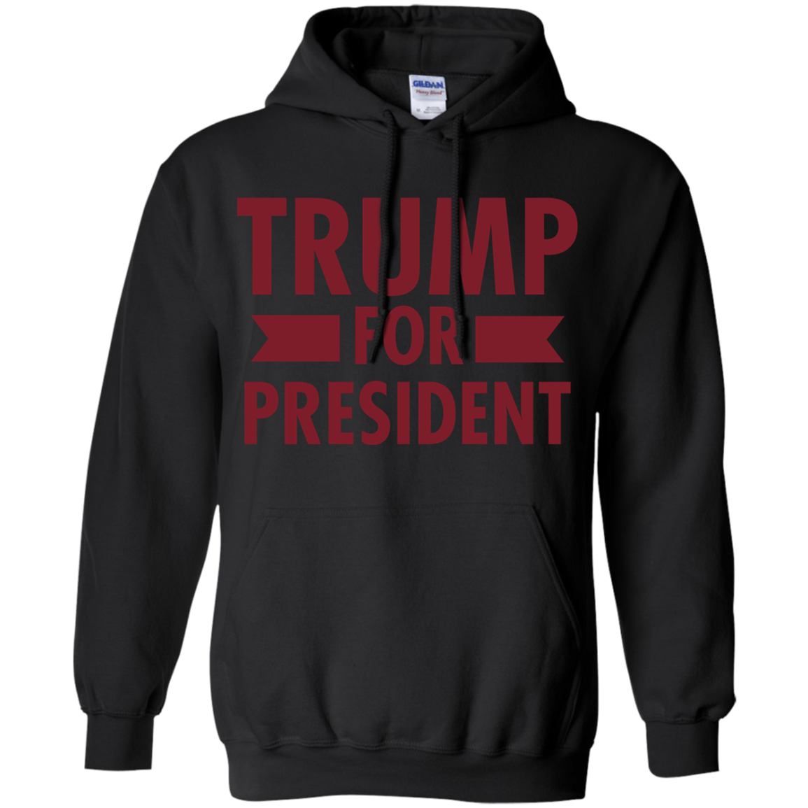 Trump for President Pullover Hoodie 8 oz. - Trumpshop.net