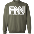 Fake News Network Crewneck Pullover Sweatshirt  8 oz. - Trumpshop.net