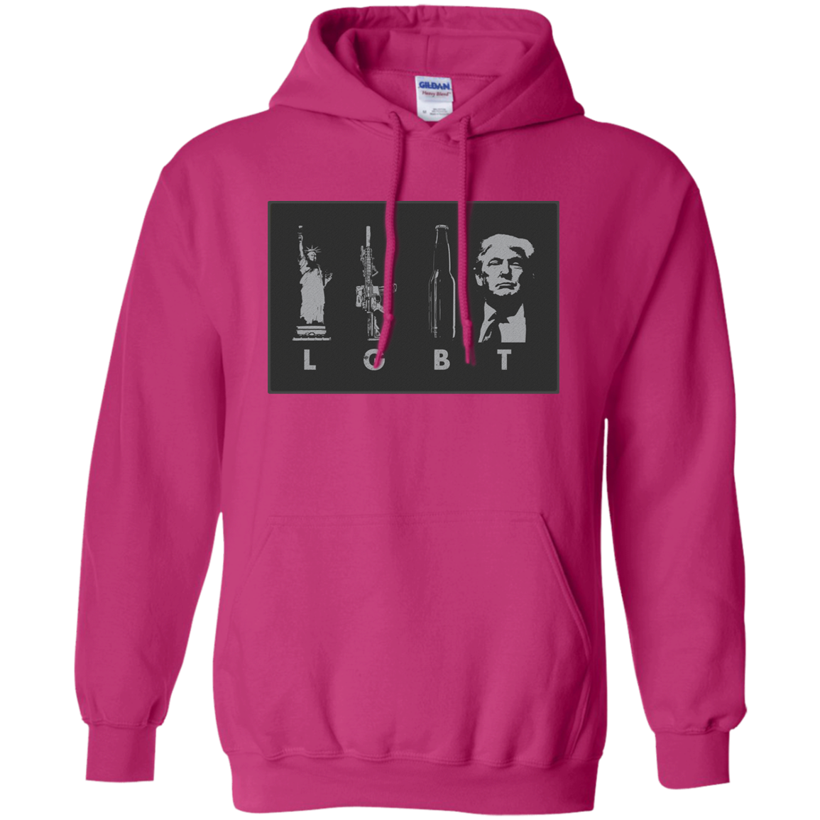 LGBT Donald Trump Hoodie 8 oz. - Trumpshop.net