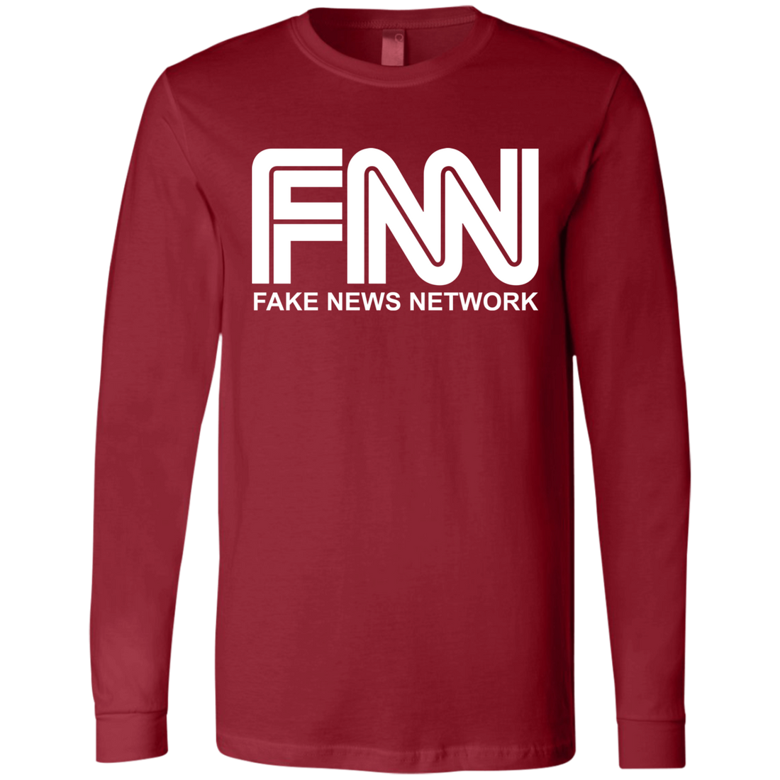 Fake News Network Men's Jersey LS T-Shirt - Trumpshop.net