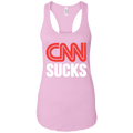 CNN Sucks Ladies Ideal Racerback Tank - Trumpshop.net