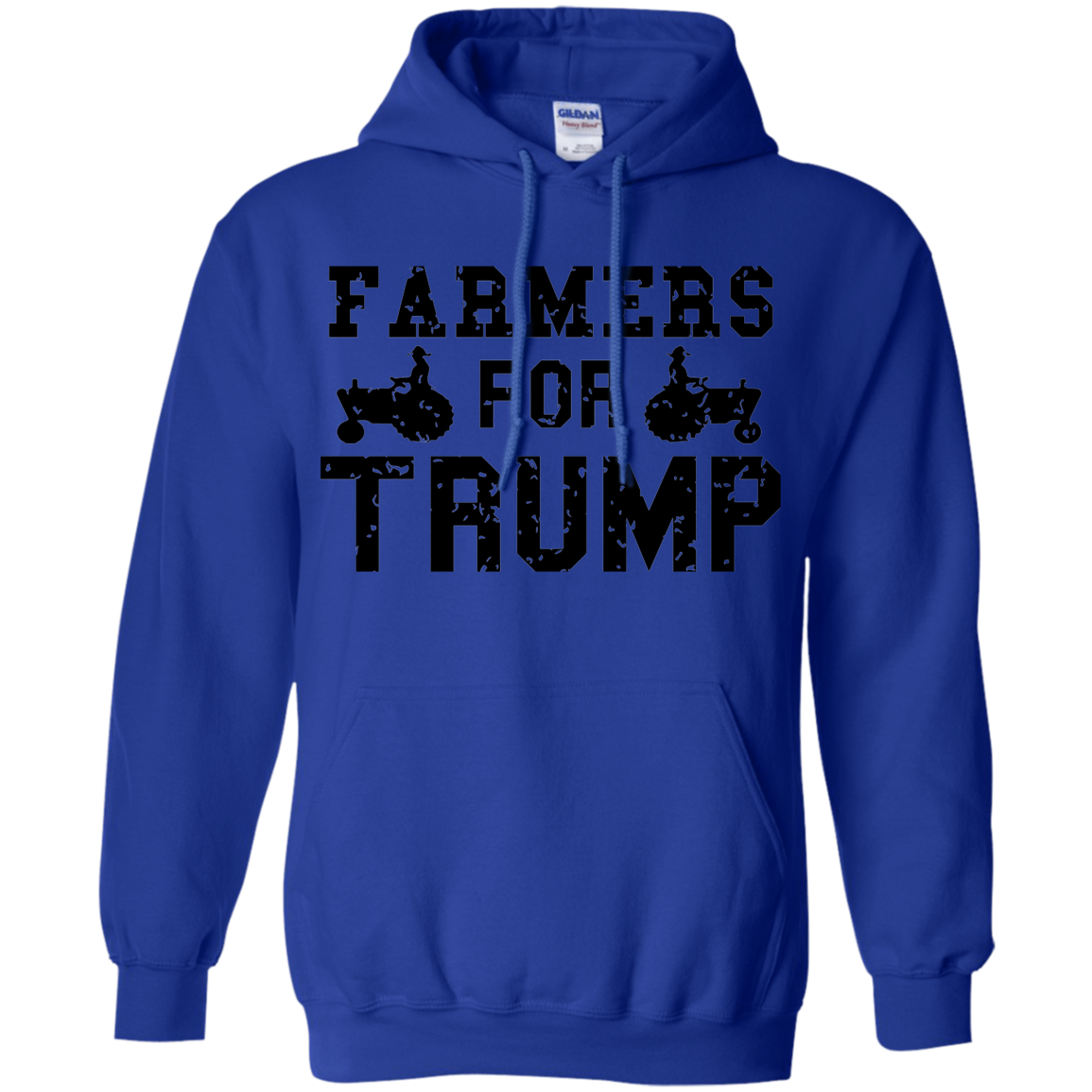 Farmers for Trump Pullover Hoodie 8 oz. - Trumpshop.net