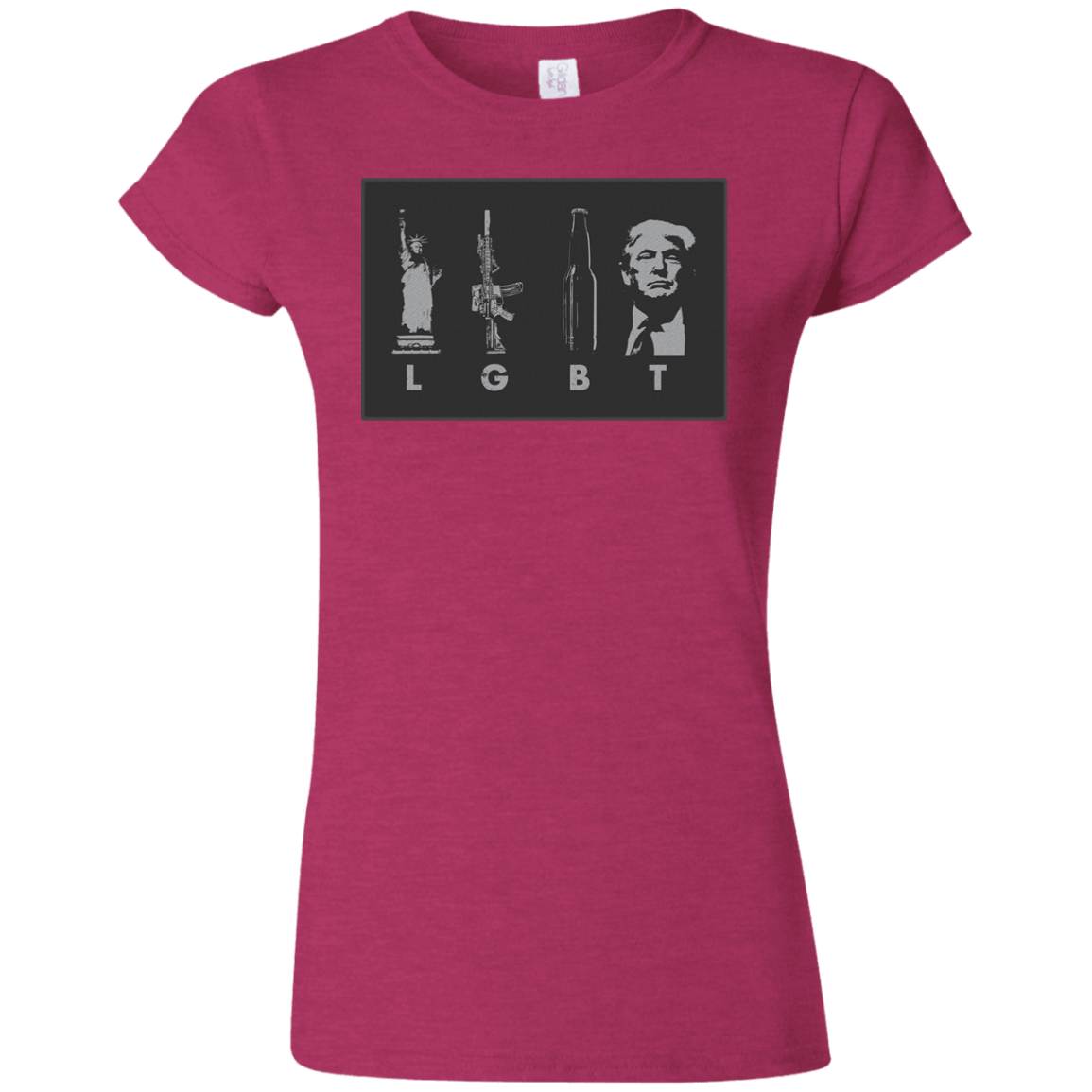 LGBT Donald Trump Ladies' T-Shirt - Trumpshop.net
