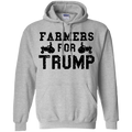 Farmers for Trump Pullover Hoodie 8 oz. - Trumpshop.net