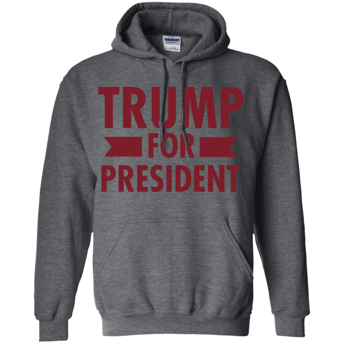 Trump for President Pullover Hoodie 8 oz. - Trumpshop.net