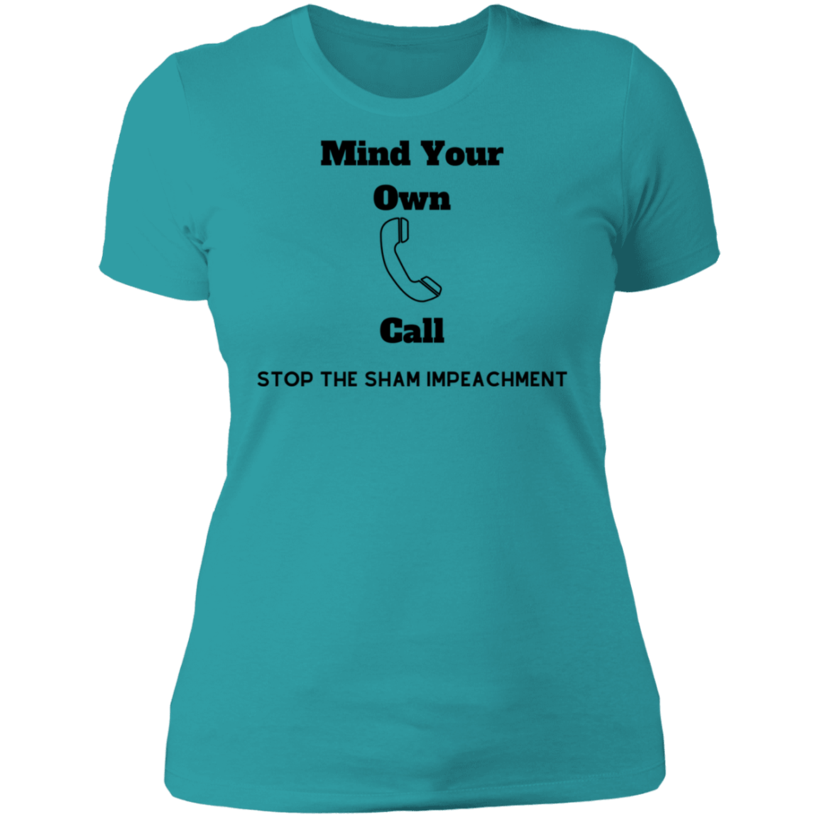 Stop Impeachment Ladies' Boyfriend T-Shirt - Trumpshop.net