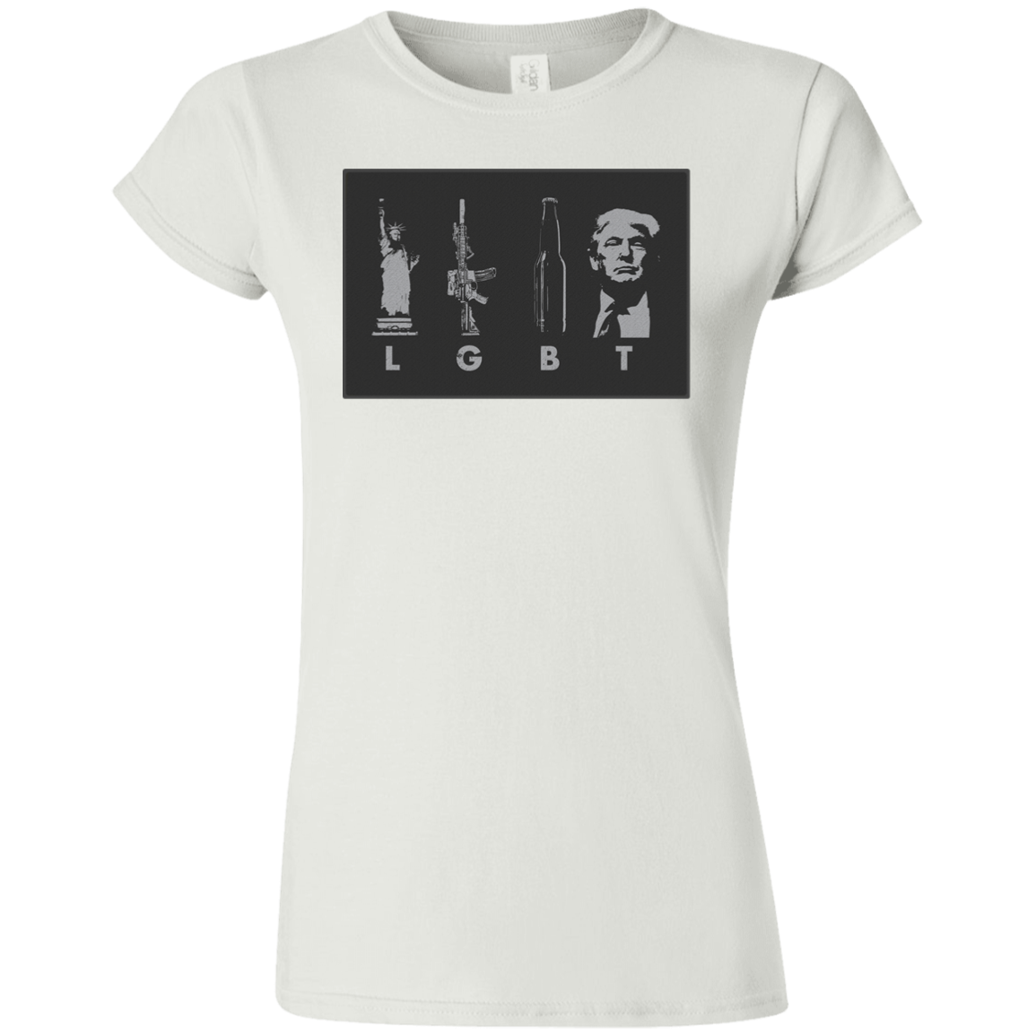 LGBT Donald Trump Ladies' T-Shirt - Trumpshop.net