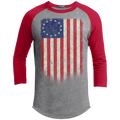 Betsy Ross Flag 13 Colonies Sporty T-Shirt - Trumpshop.net