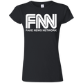 Fake News Network Softstyle Ladies' T-Shirt - Trumpshop.net