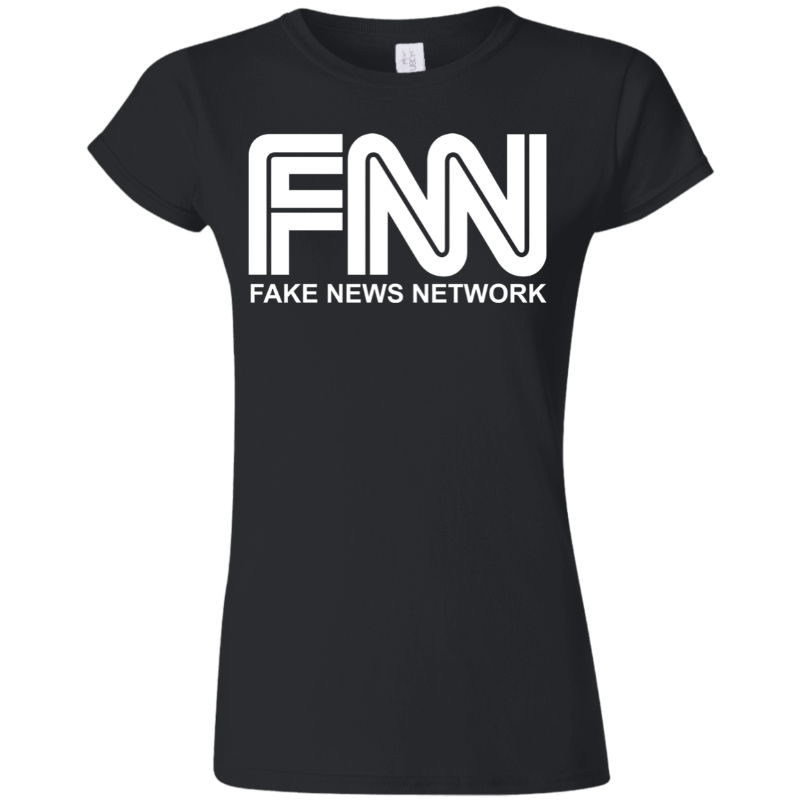Fake News Network Softstyle Ladies' T-Shirt - Trumpshop.net