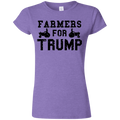 Farmers for Trump Softstyle Ladies' T-Shirt - Trumpshop.net
