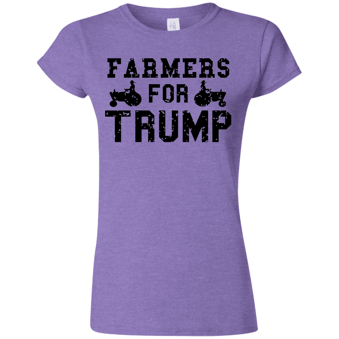 Farmers for Trump Softstyle Ladies' T-Shirt - Trumpshop.net