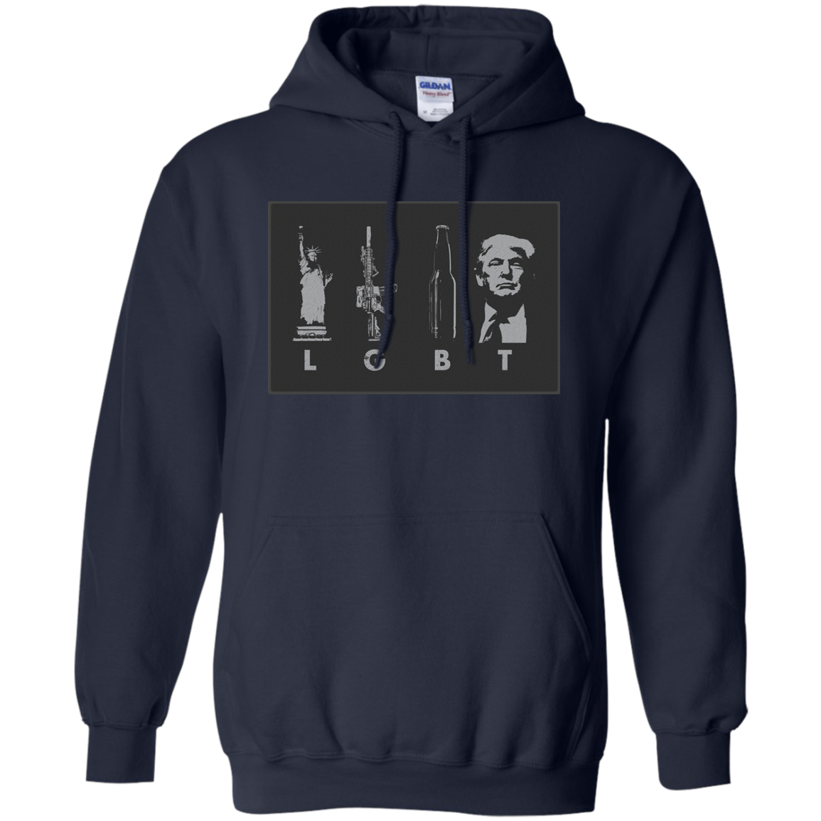 LGBT Donald Trump Hoodie 8 oz. - Trumpshop.net