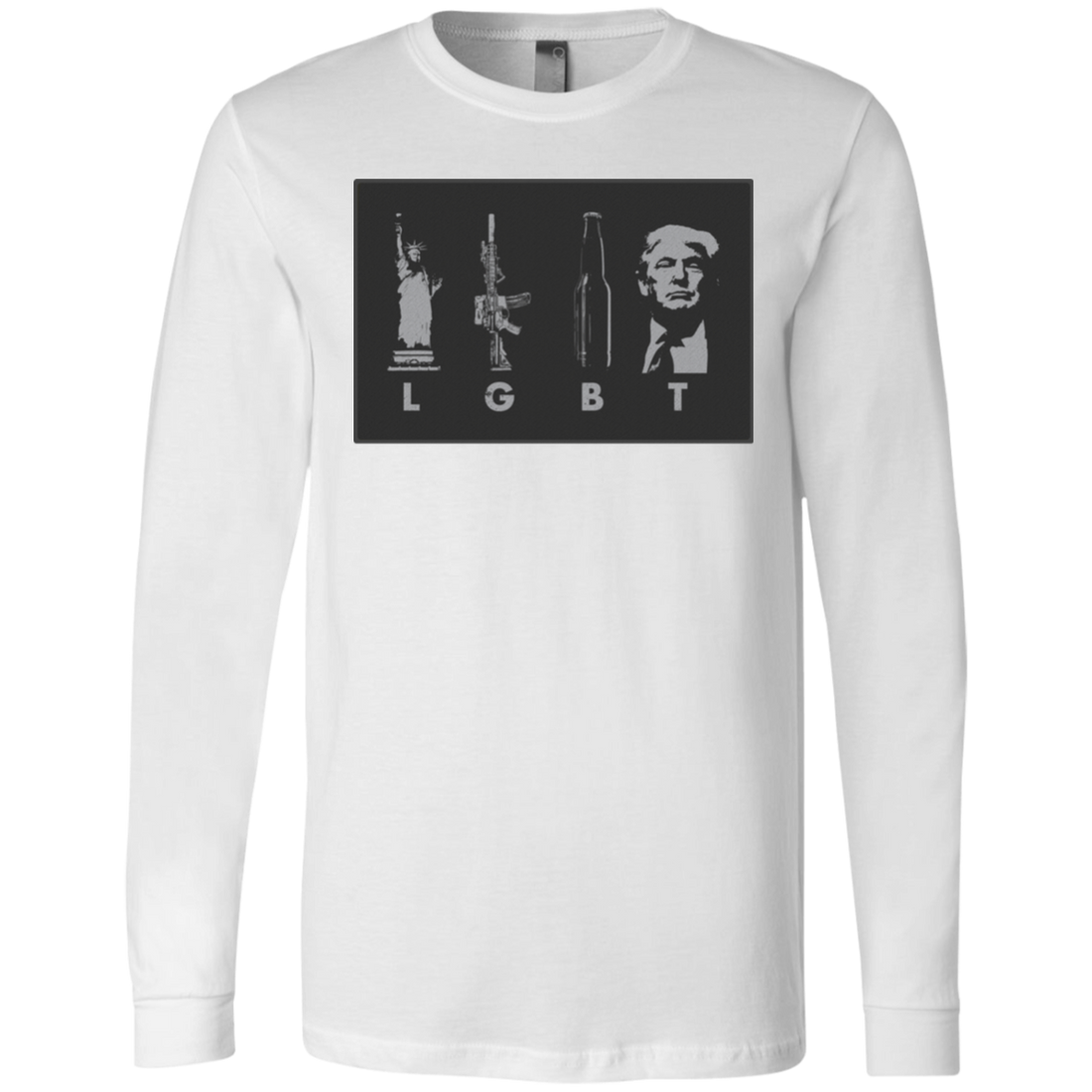 LGBT Donald Trump Men's Jersey LS T-Shirt - Trumpshop.net