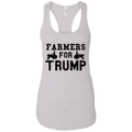 Farmers for Trump Ladies Ideal Racerback Tank - Trumpshop.net