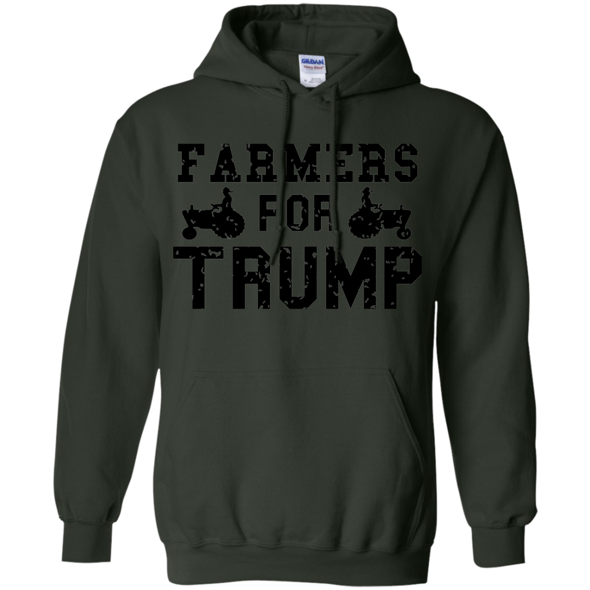 Farmers for Trump Pullover Hoodie 8 oz. - Trumpshop.net