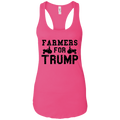 Farmers for Trump Ladies Ideal Racerback Tank - Trumpshop.net