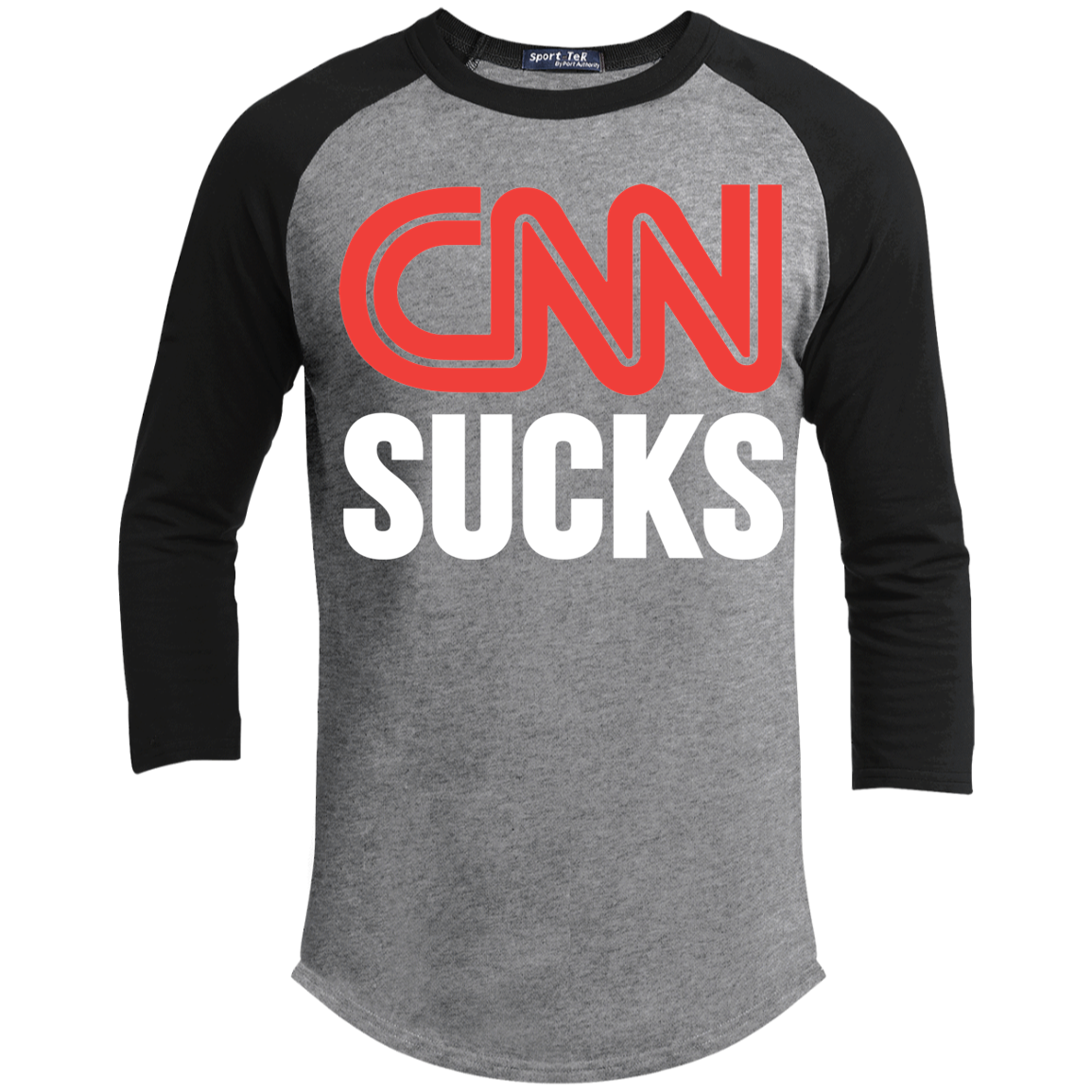 CNN Sucks Sporty T-Shirt - Trumpshop.net