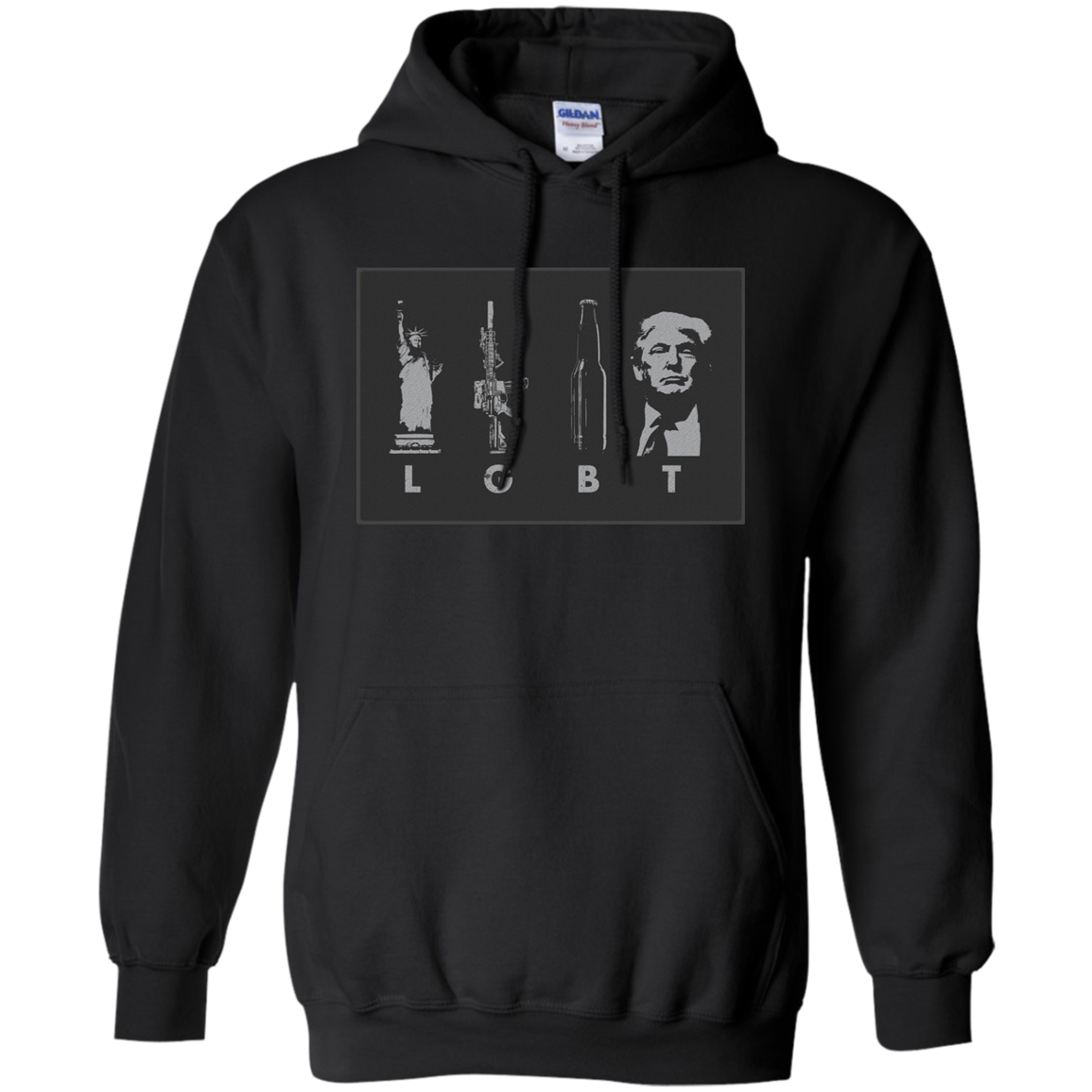 LGBT Donald Trump Hoodie 8 oz. - Trumpshop.net