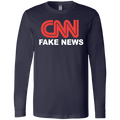 CNN Fake News Men's Jersey LS T-Shirt - Trumpshop.net