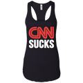 CNN Sucks Ladies Ideal Racerback Tank - Trumpshop.net