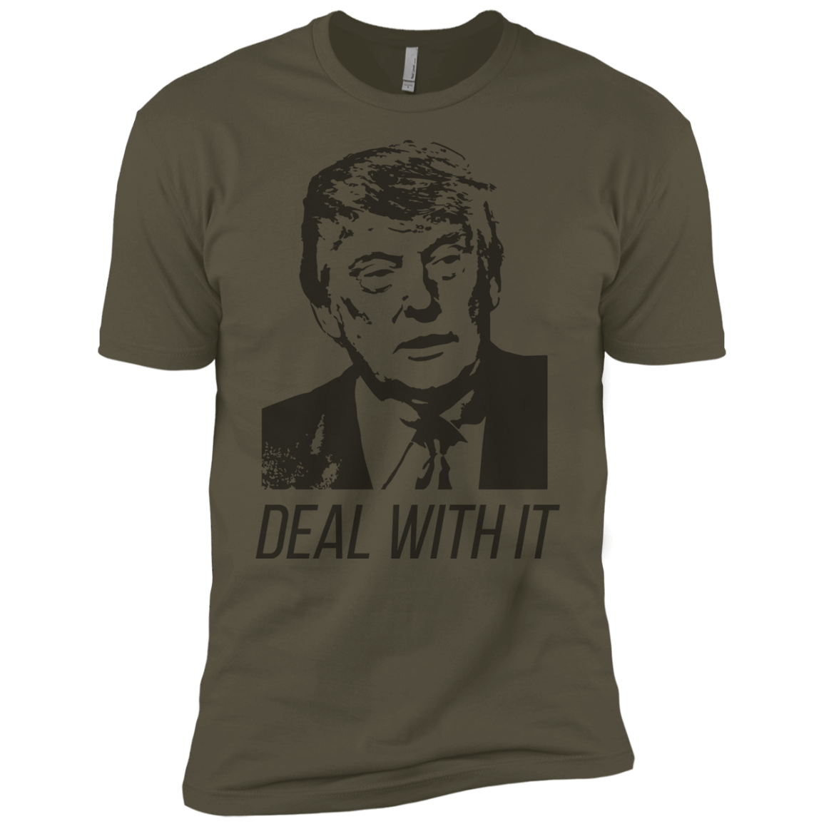 Trump Deal With It Premium Short Sleeve T-Shirt - Trumpshop.net