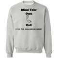 Stop Impeachment Crewneck Pullover Sweatshirt  8 oz. - Trumpshop.net