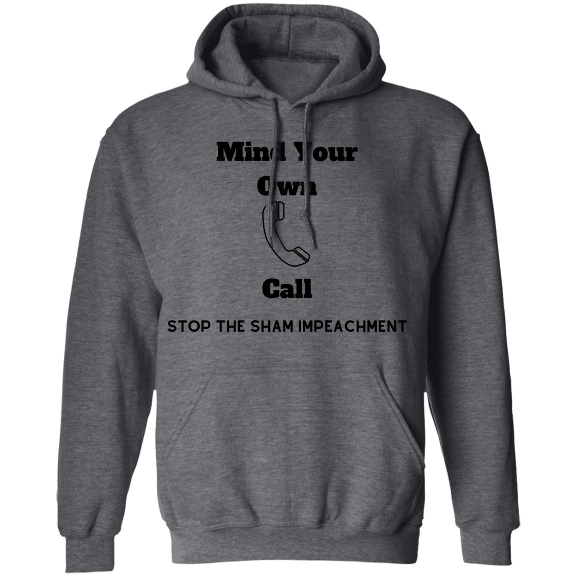 Stop Impeachment Pullover Hoodie 8 oz. - Trumpshop.net