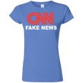 CNN Fake News Softstyle Ladies' T-Shirt - Trumpshop.net