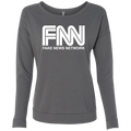 Fake News Network Ladies' French Terry Scoop - Trumpshop.net