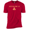 Socialism is Poop Premium Short Sleeve T-Shirt - Trumpshop.net