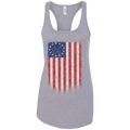 Betsy Ross Flag 13 Colonies Ladies Ideal Racerback Tank - Trumpshop.net