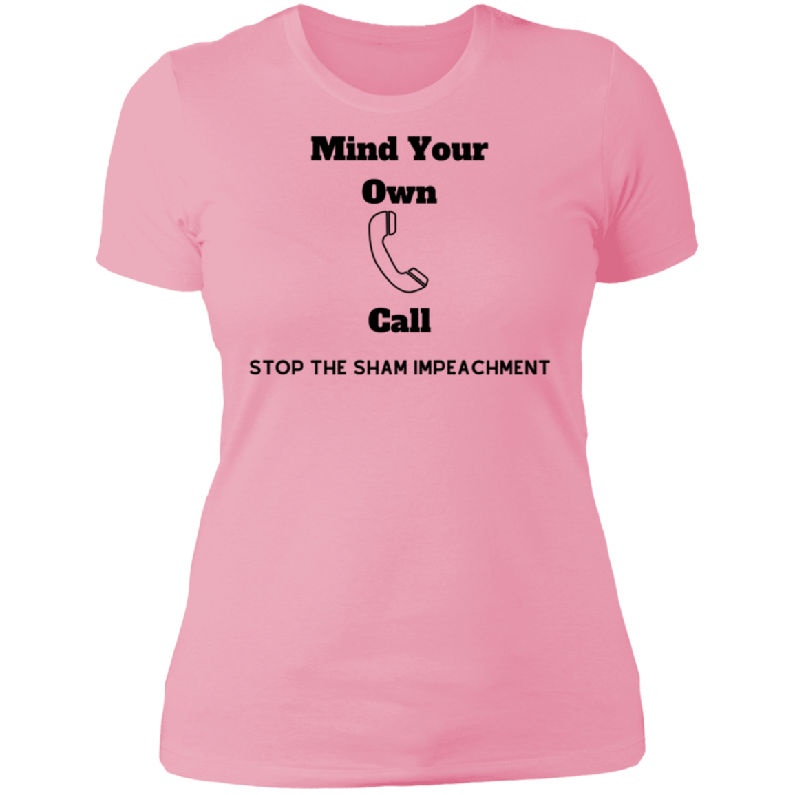 Stop Impeachment Ladies' Boyfriend T-Shirt - Trumpshop.net