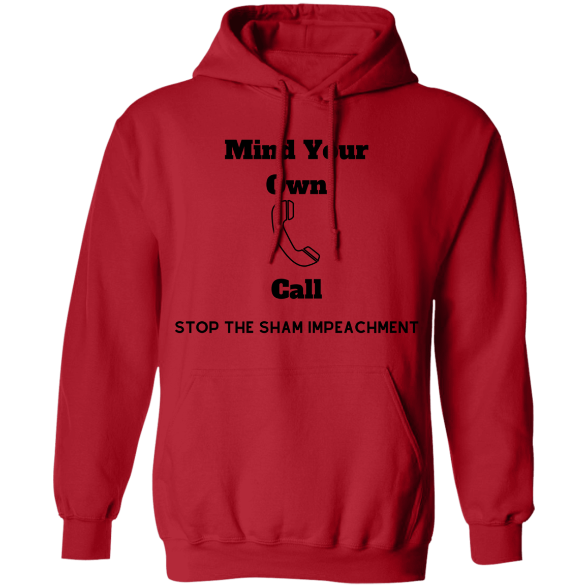 Stop Impeachment Pullover Hoodie 8 oz. - Trumpshop.net
