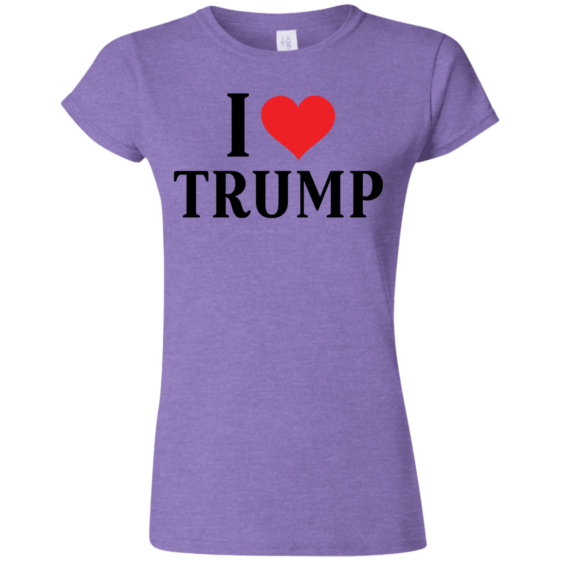 I Love Trump Softstyle Ladies' T-Shirt - Trumpshop.net