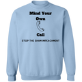 Stop Impeachment Crewneck Pullover Sweatshirt  8 oz. - Trumpshop.net