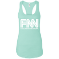 Fake News Network Ladies Ideal Racerback Tank - Trumpshop.net