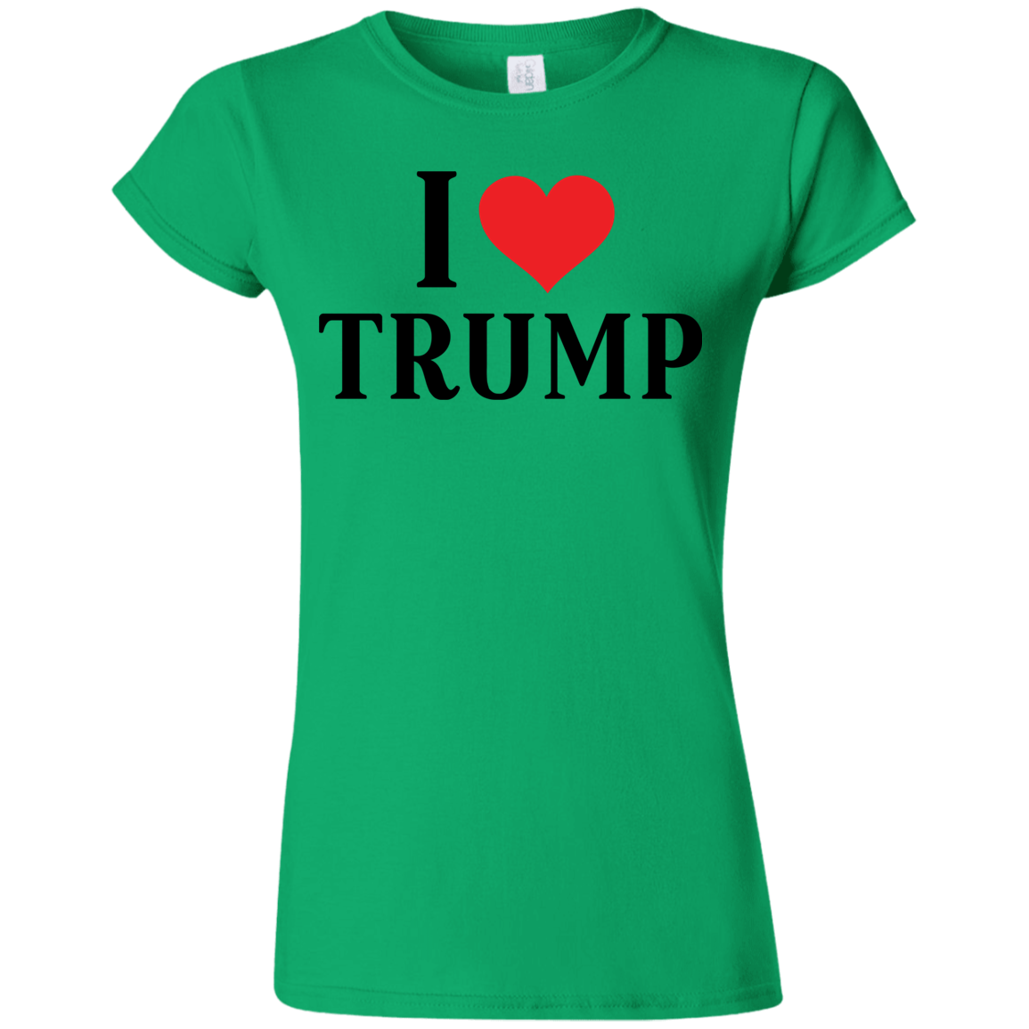 I Love Trump Softstyle Ladies' T-Shirt - Trumpshop.net